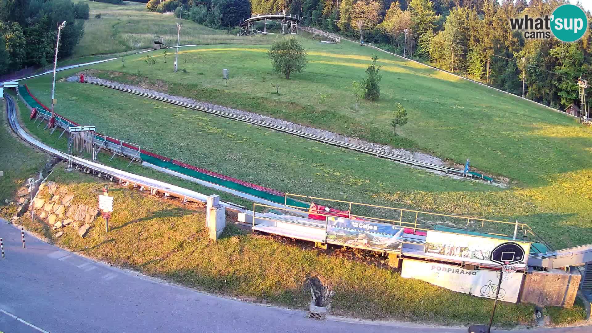 Celjska Koča – Blick vom Hotel