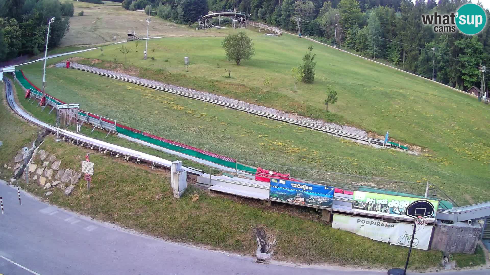 Celjska Koča – Blick vom Hotel