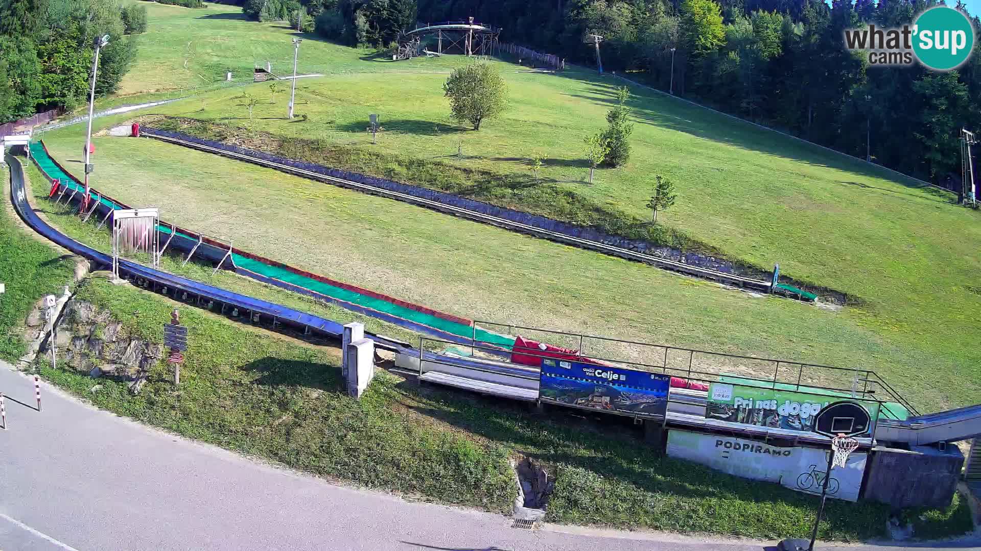 Celjska Koča – vista dall’hotel