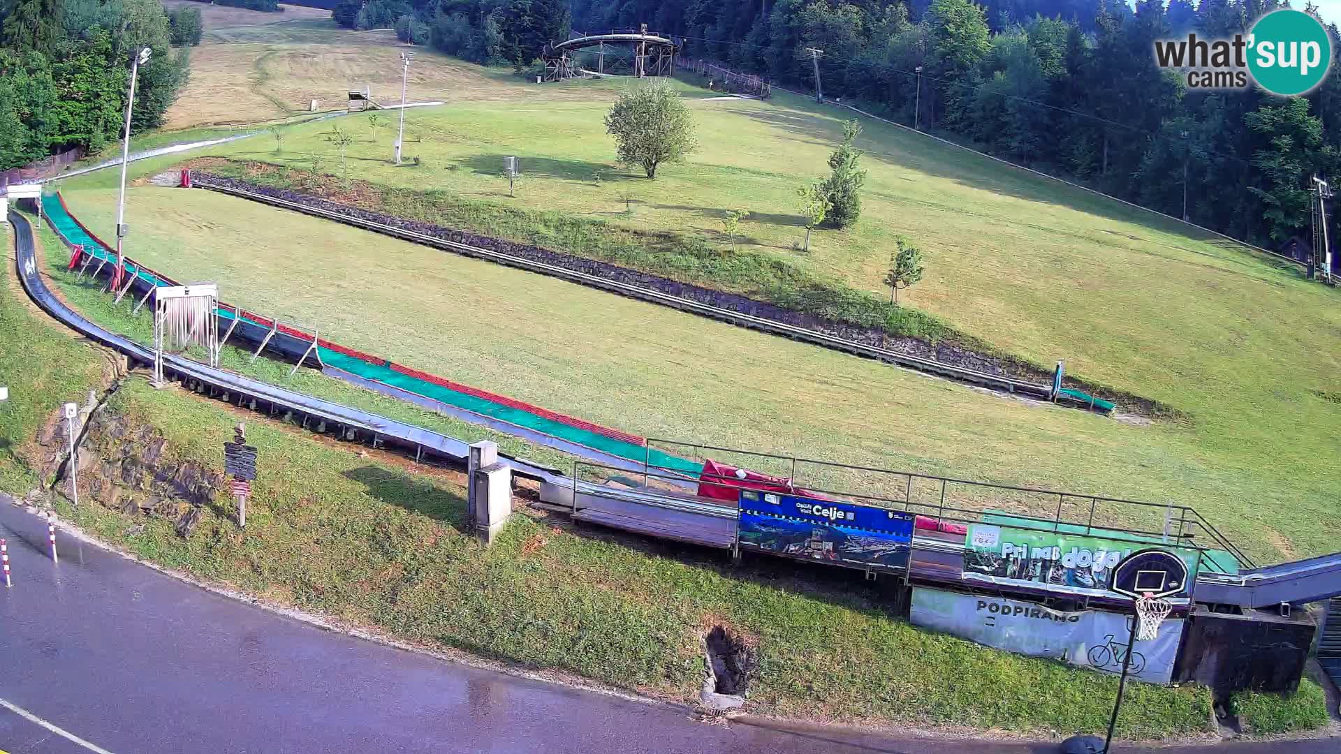 Celjska Koča – vista dall’hotel