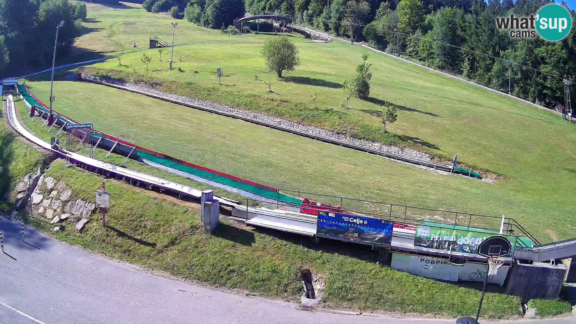 Celjska Koča – vista desde el hotel