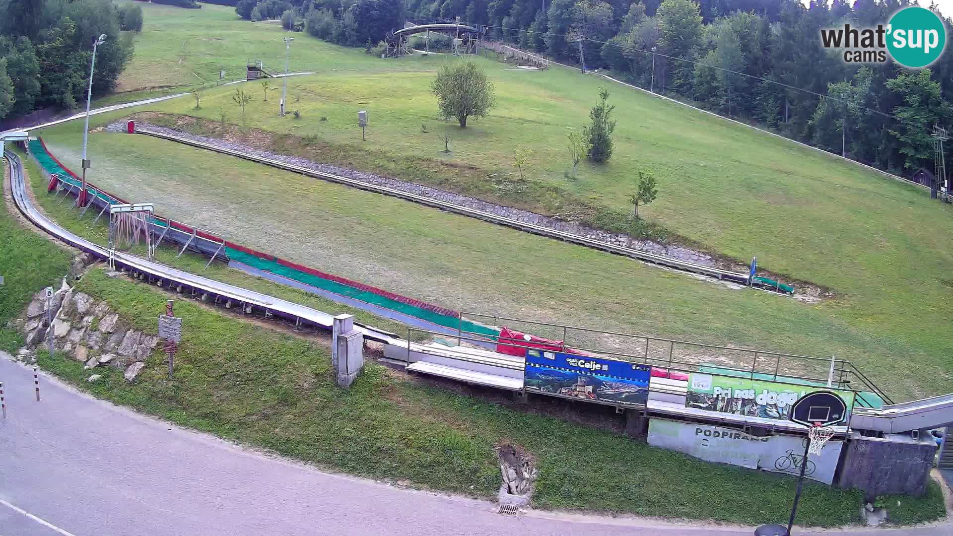 Celjska Koča – Blick vom Hotel
