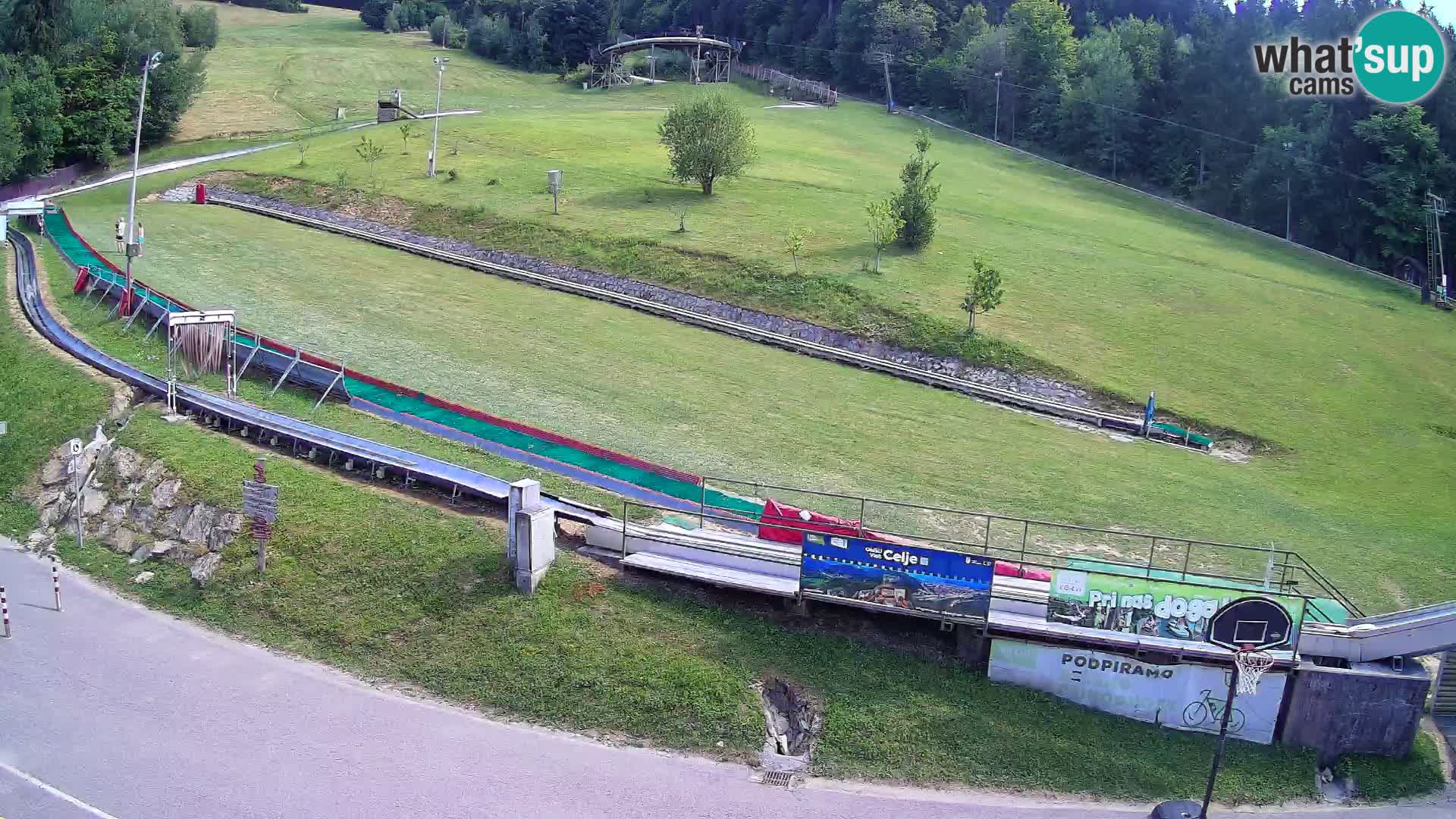 Celjska Koča – vista dall’hotel
