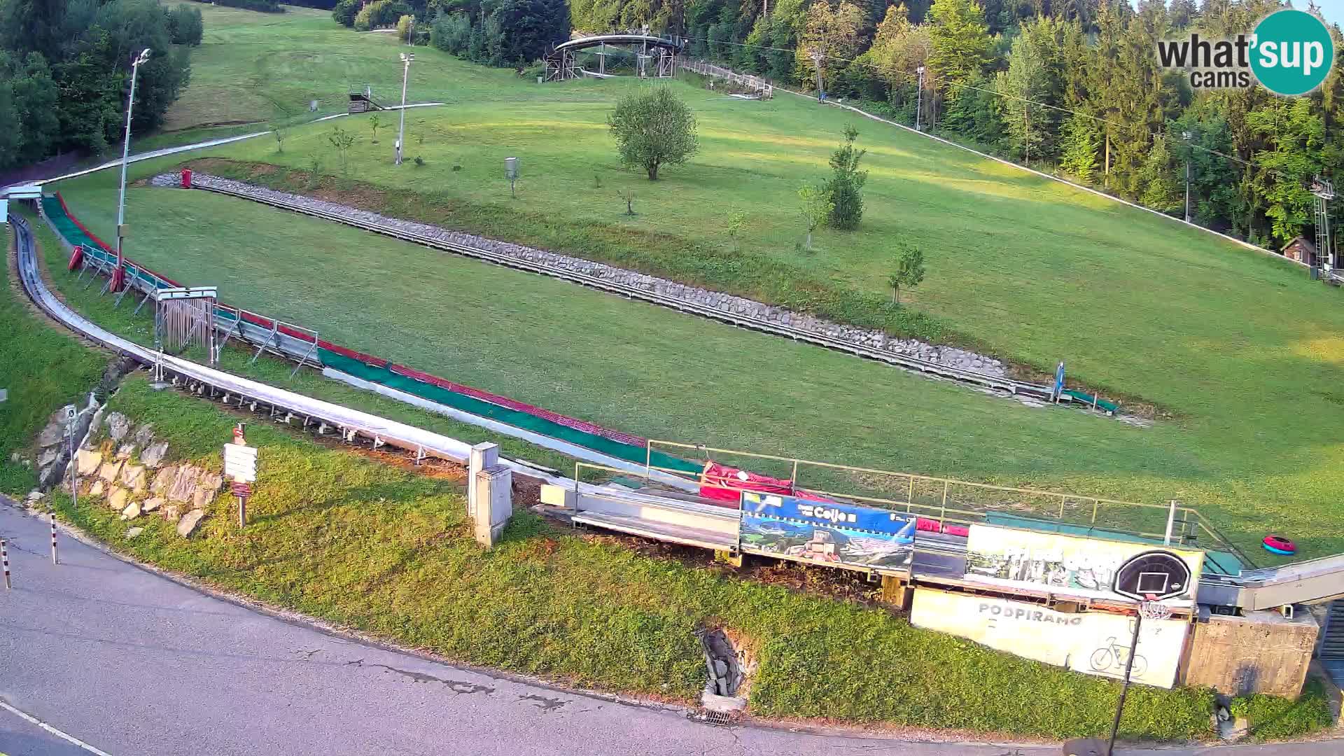 Celjska Koča – vista desde el hotel