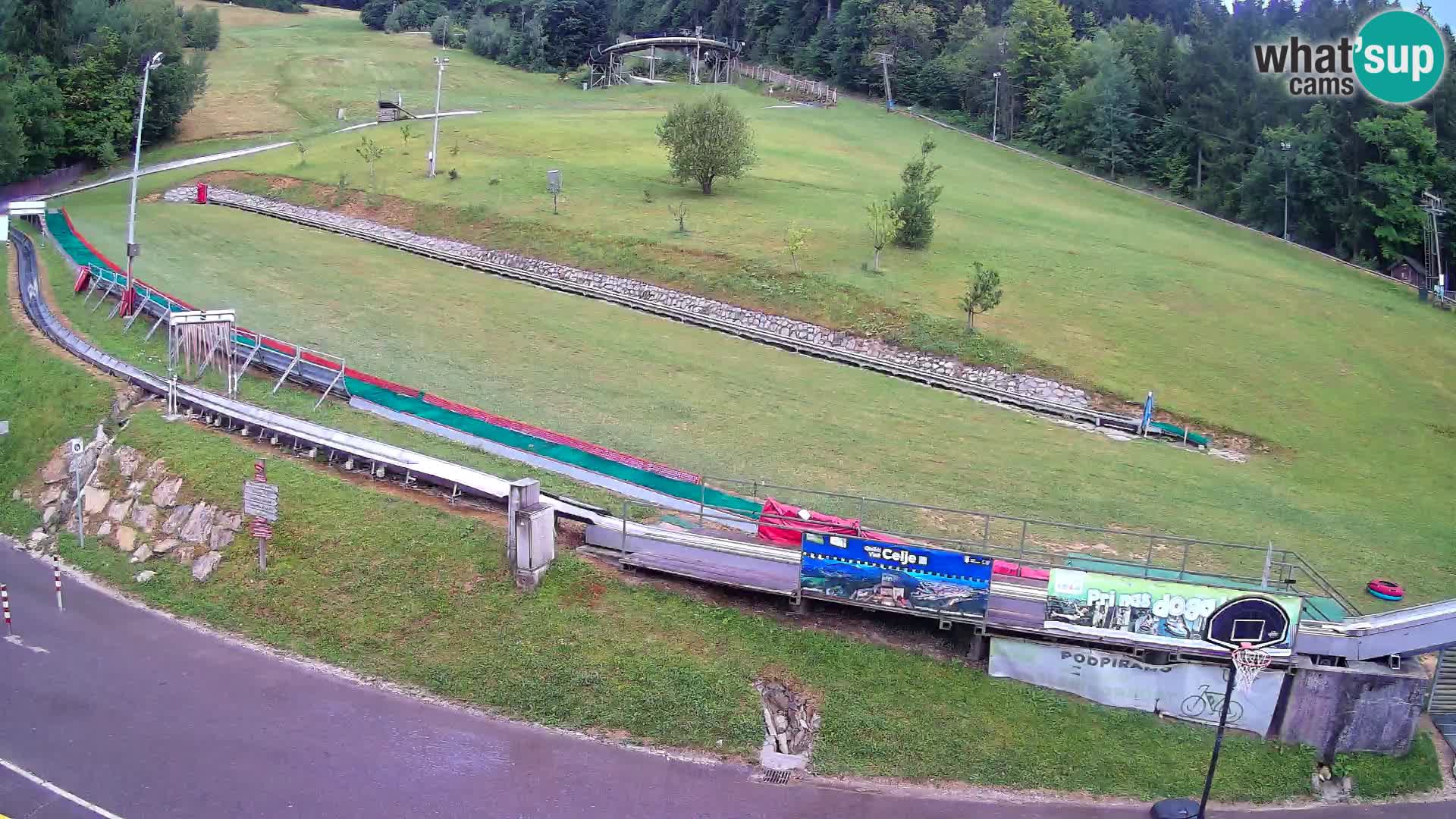 Celjska Koča – Blick vom Hotel