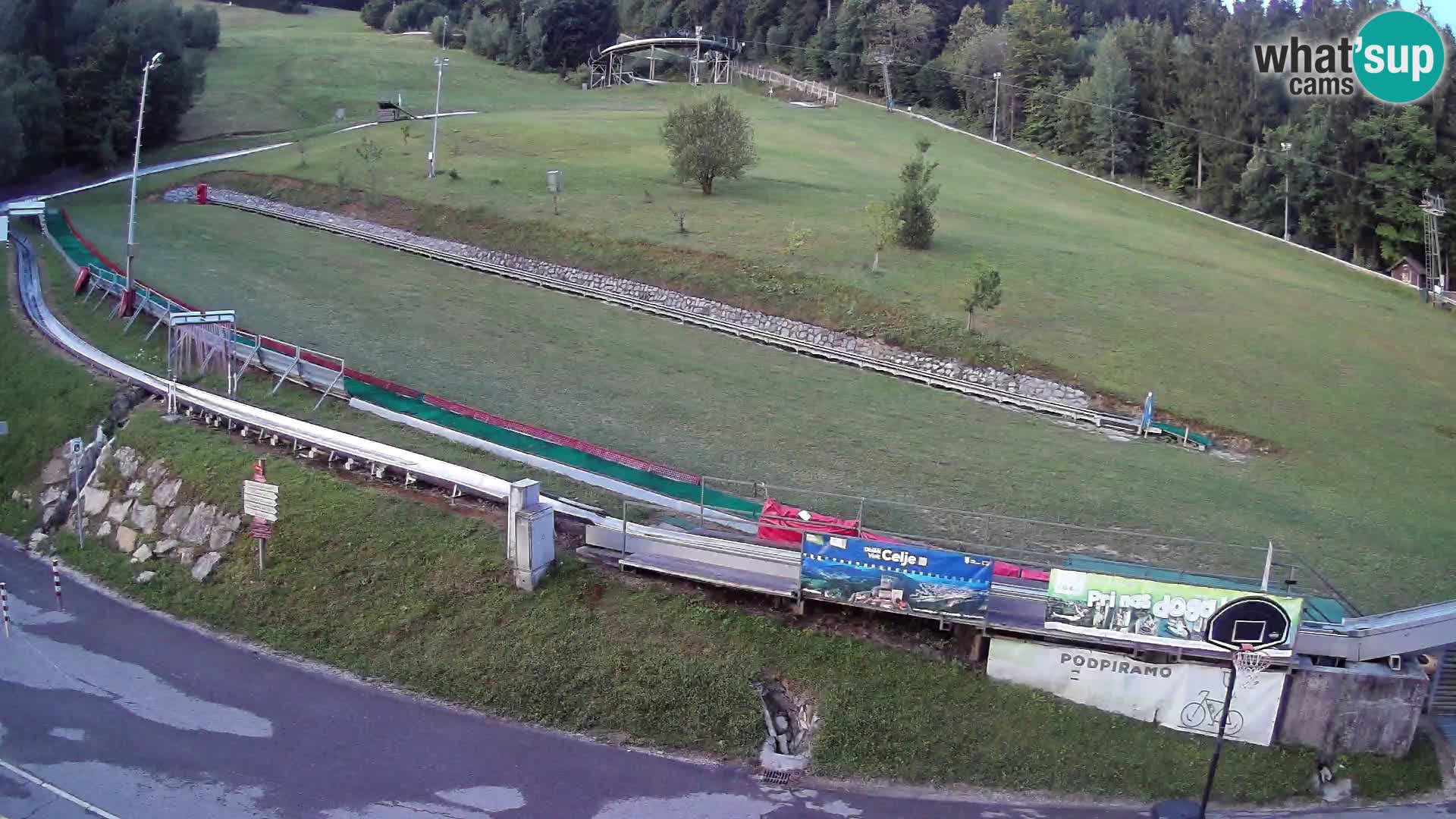 Celjska Koča – Blick vom Hotel