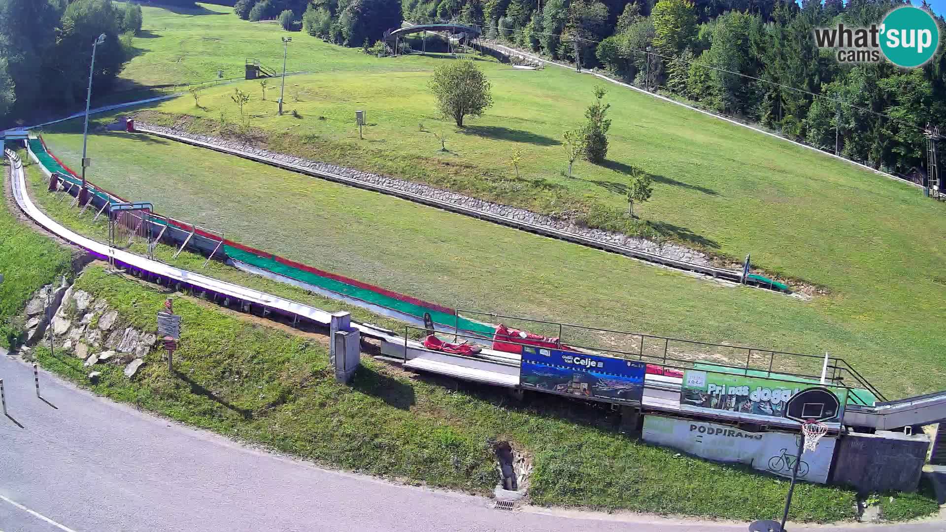 Celjska Koča – vista desde el hotel