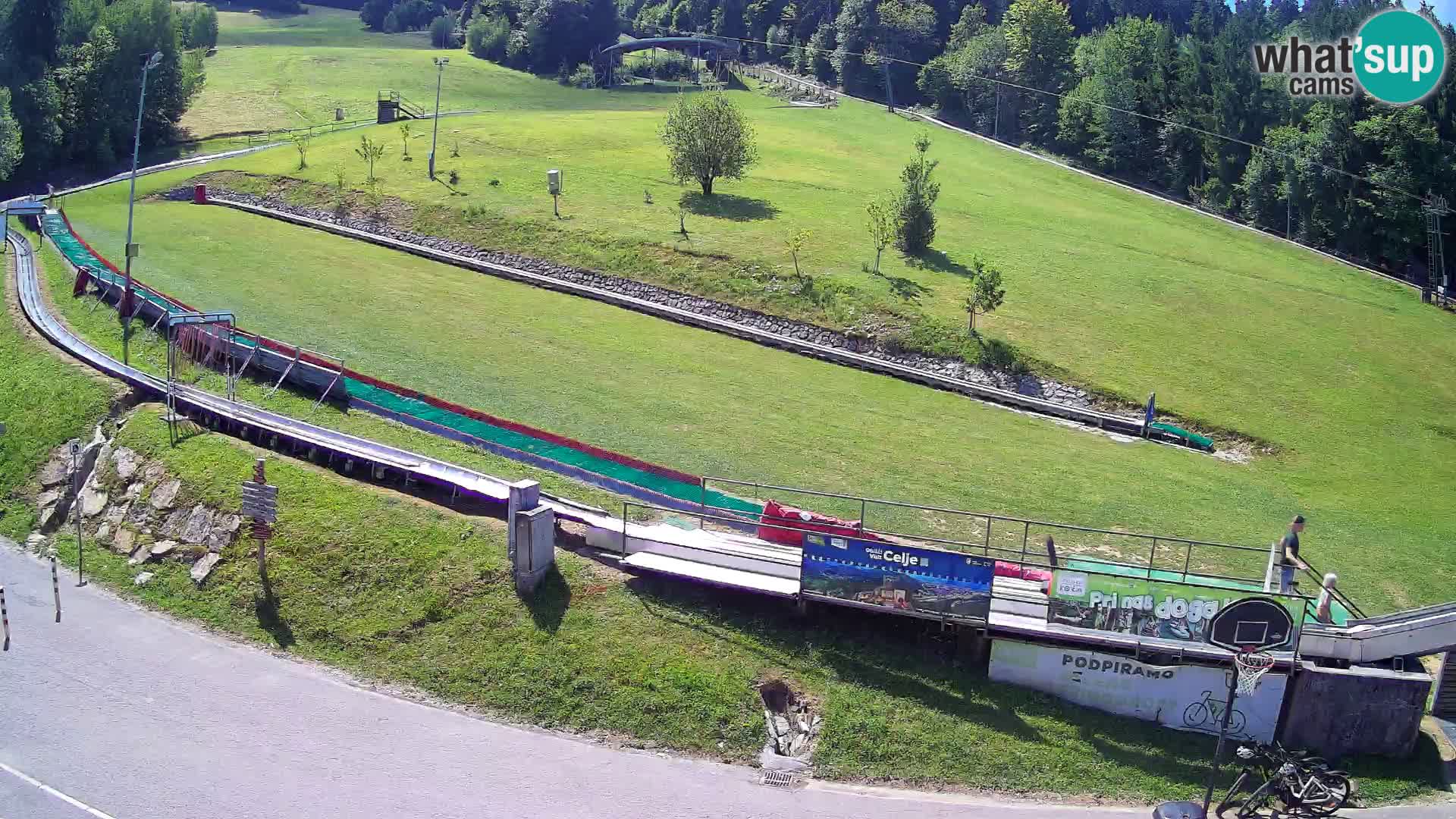 Celjska Koča – vista desde el hotel
