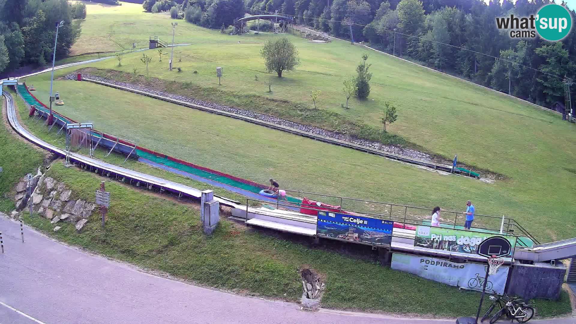 Celjska Koča – Blick vom Hotel