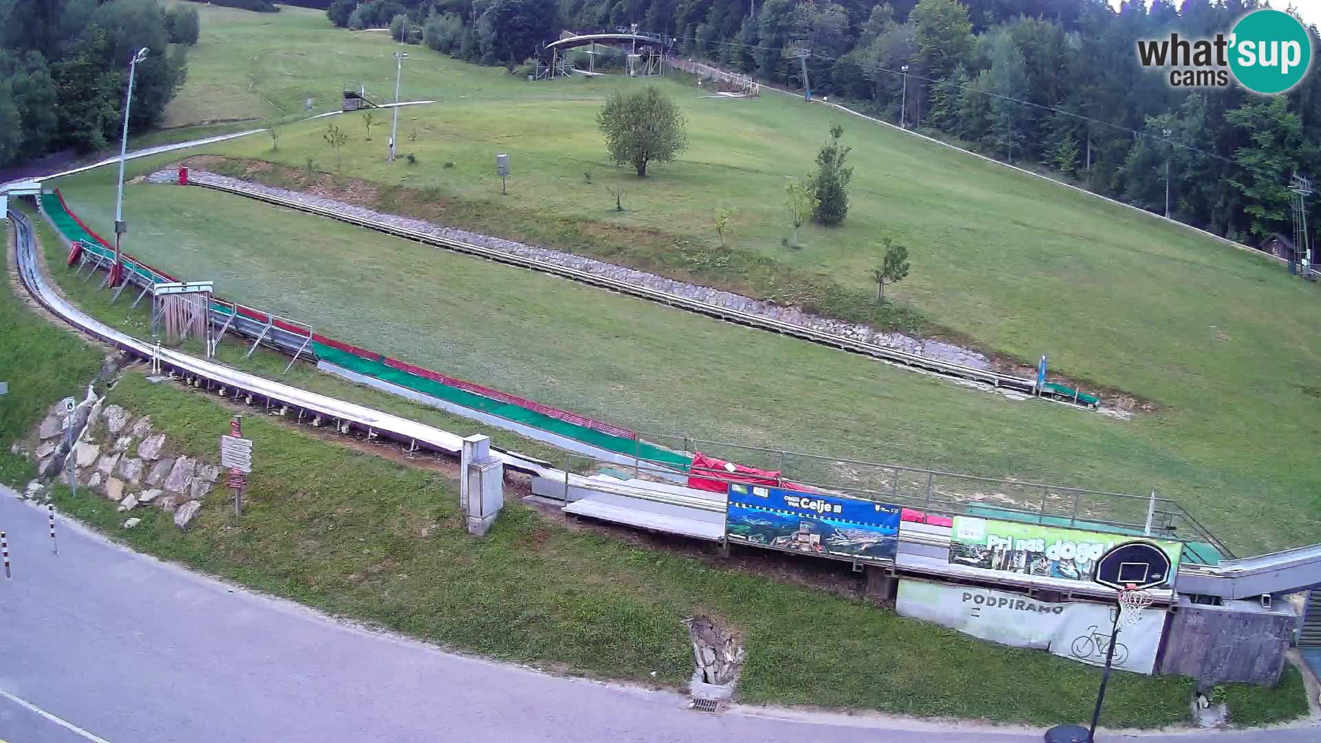Celjska Koča – Blick vom Hotel
