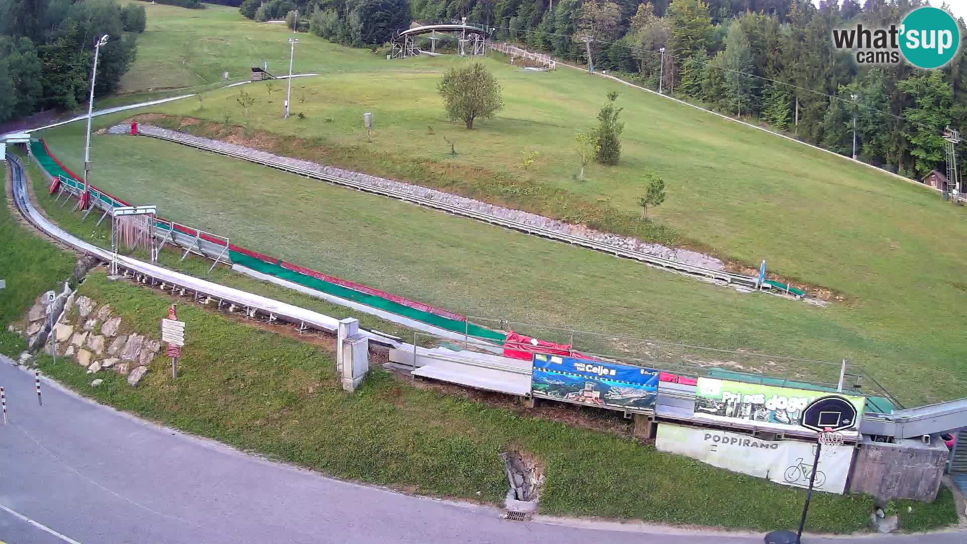 Celjska Koča – Blick vom Hotel