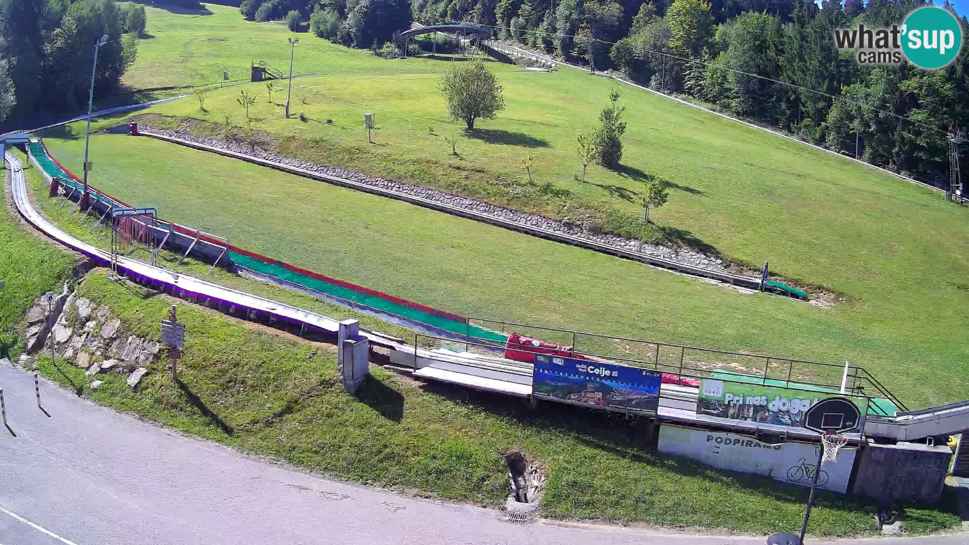 Celjska Koča – Blick vom Hotel