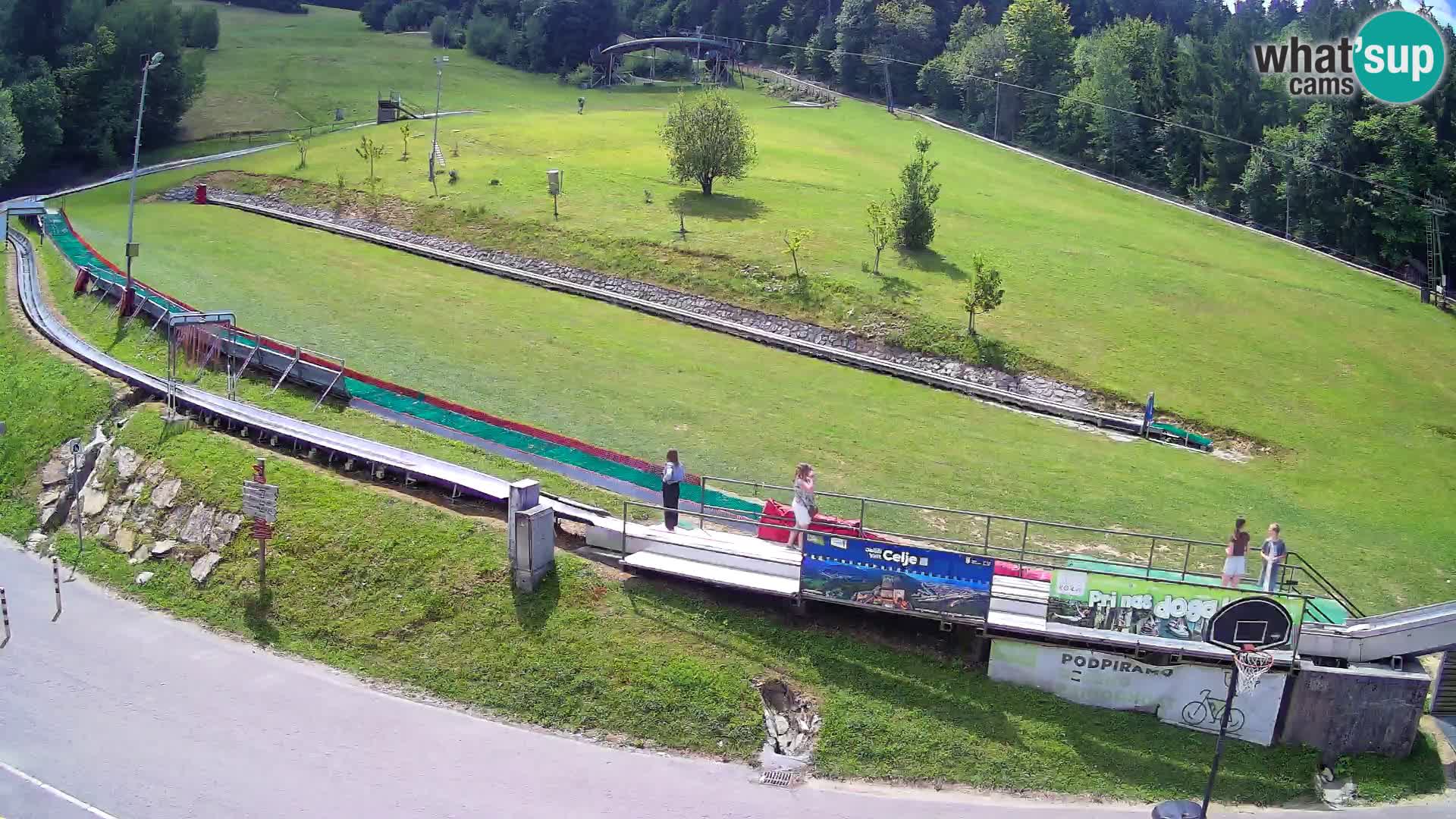 Celjska Koča – vista desde el hotel