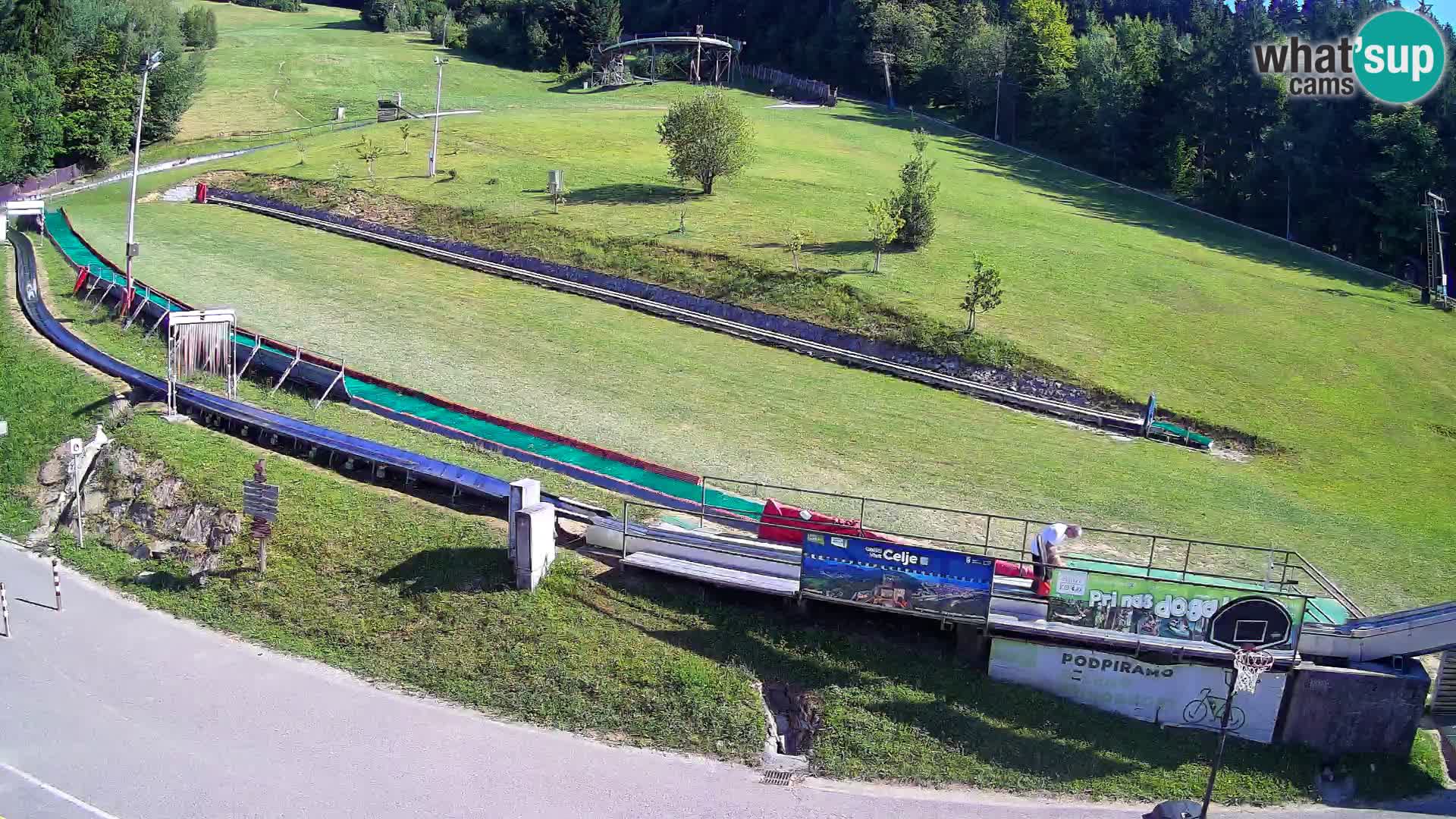 Celjska Koča – vista desde el hotel