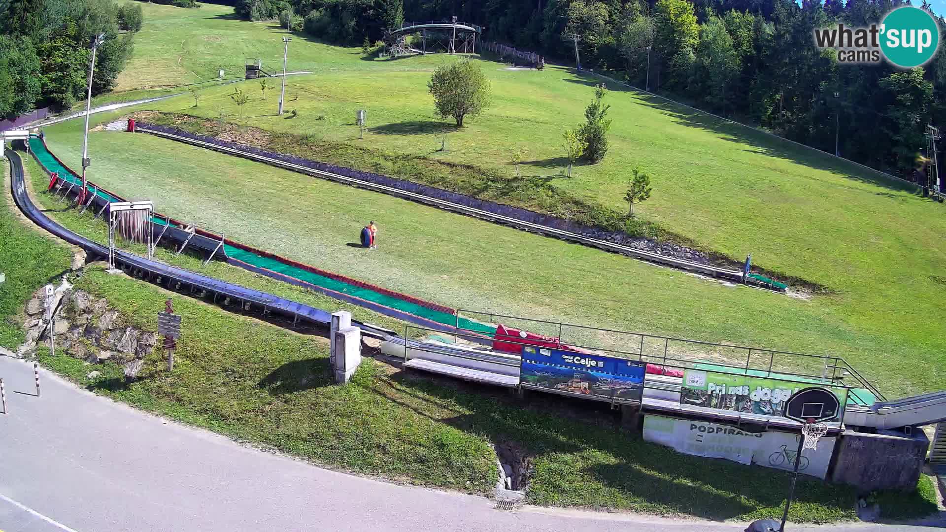 Celjska Koča – Blick vom Hotel