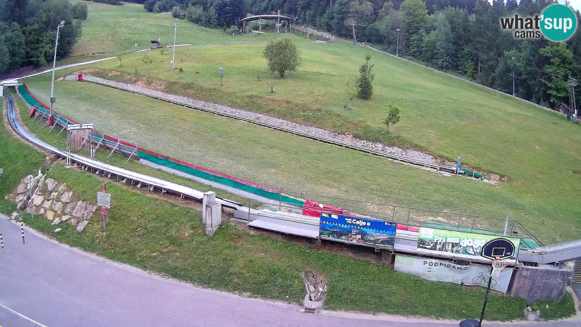 Celjska Koča – Blick vom Hotel