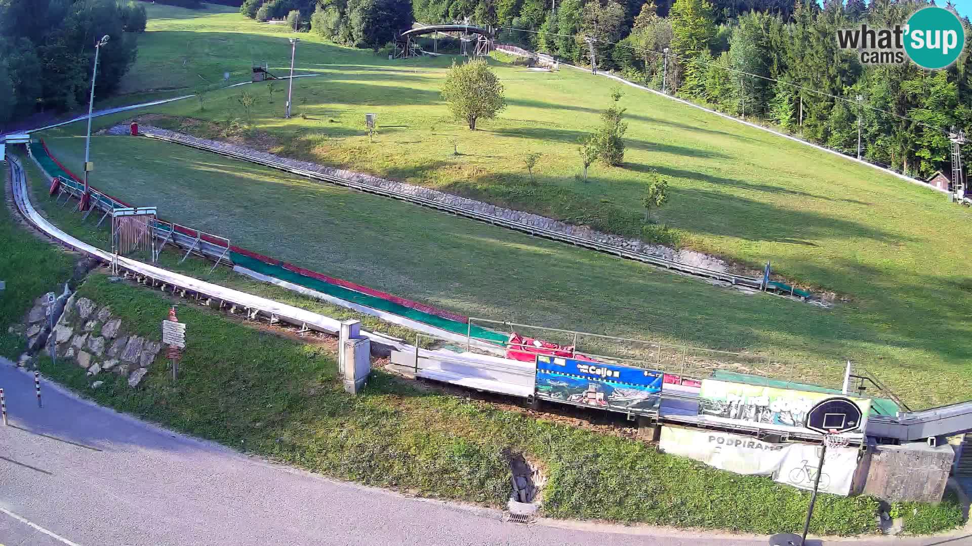 Celjska Koča – vista dall’hotel