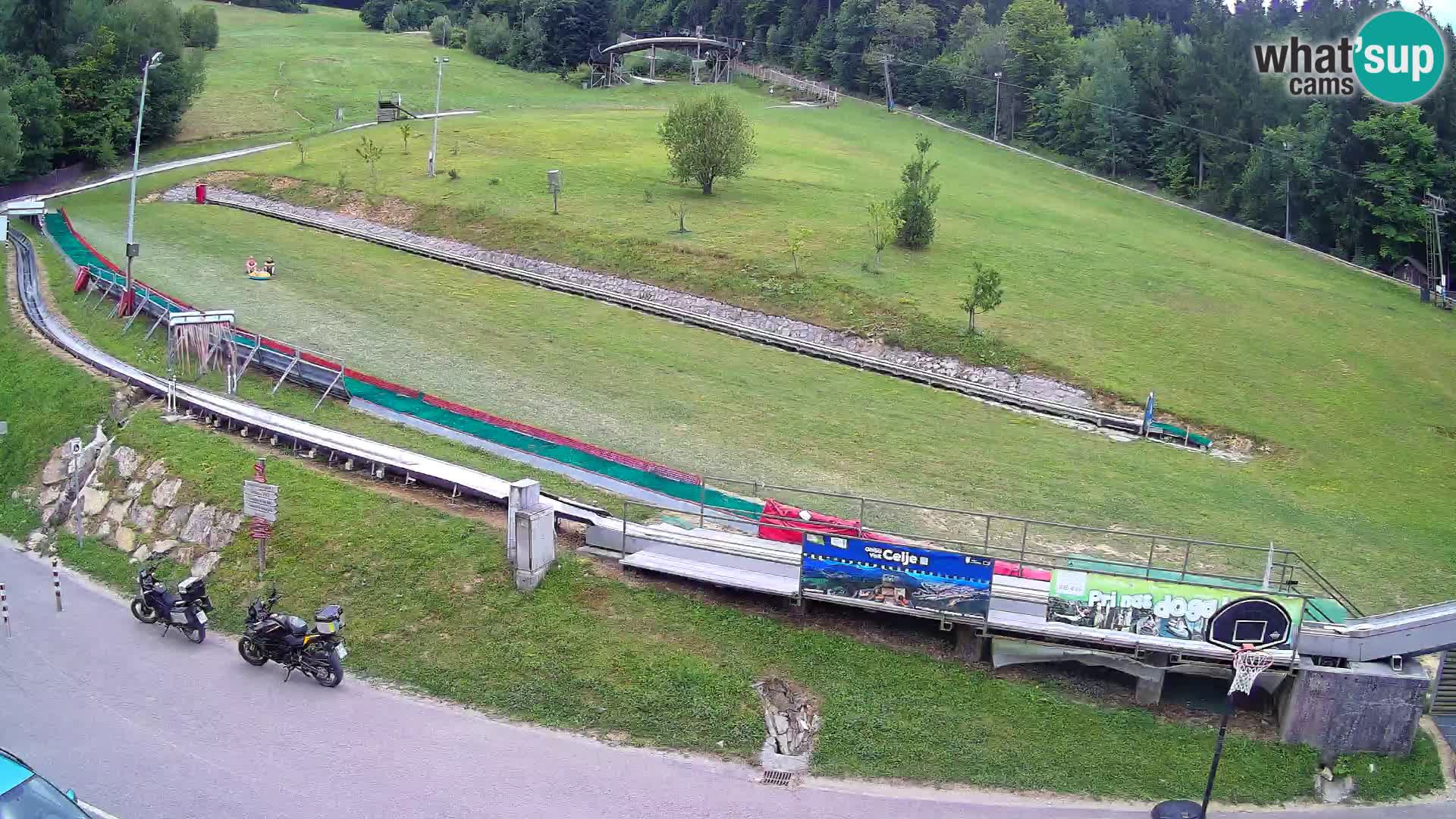 Celjska Koča – Blick vom Hotel