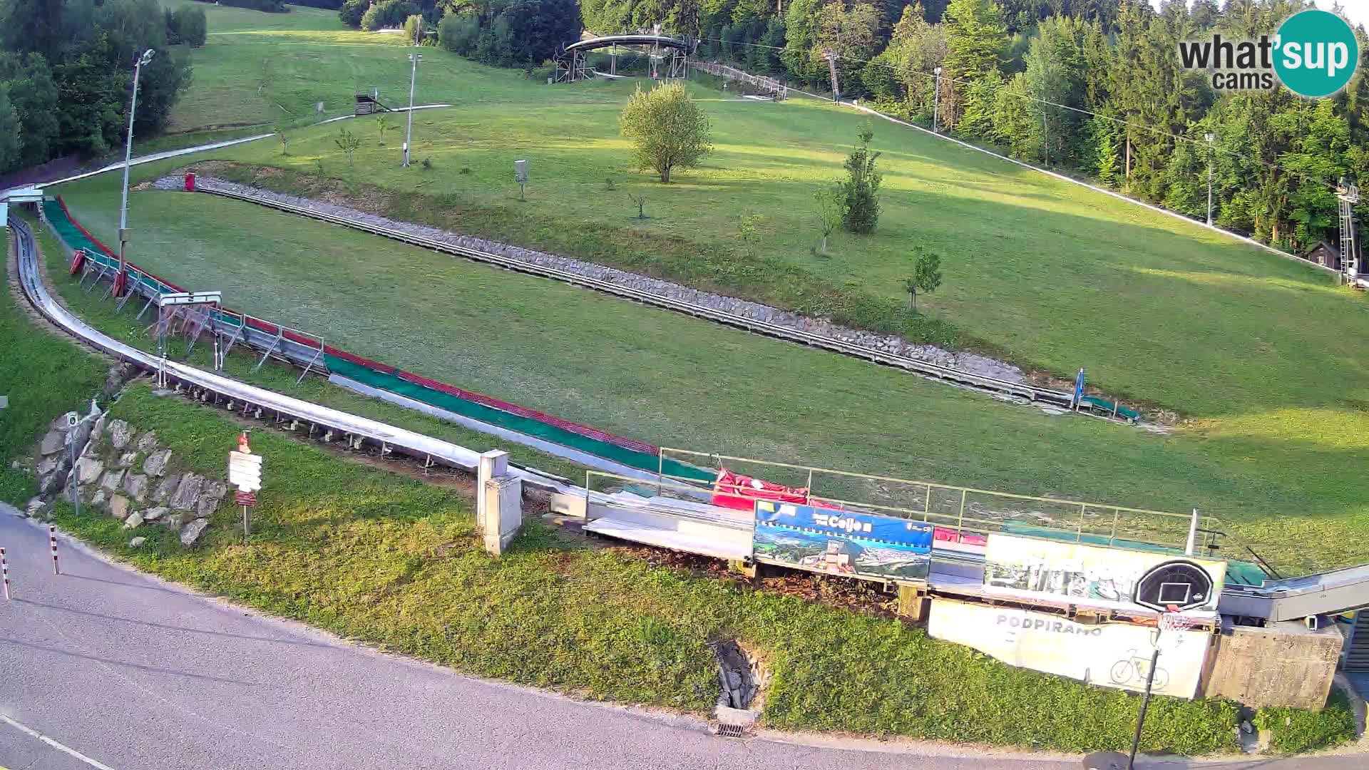 Celjska Koča – Blick vom Hotel