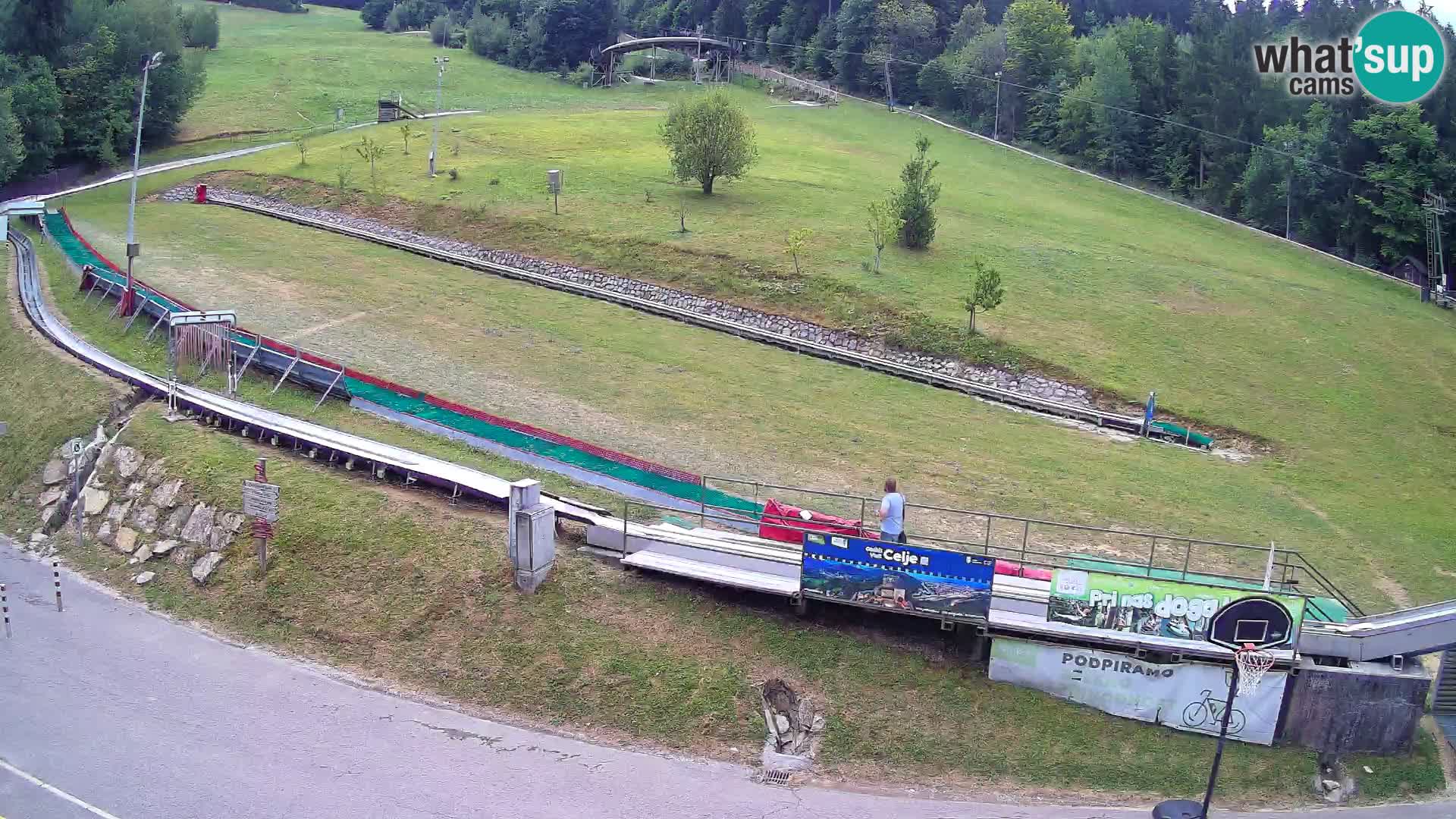 Celjska Koča – Blick vom Hotel