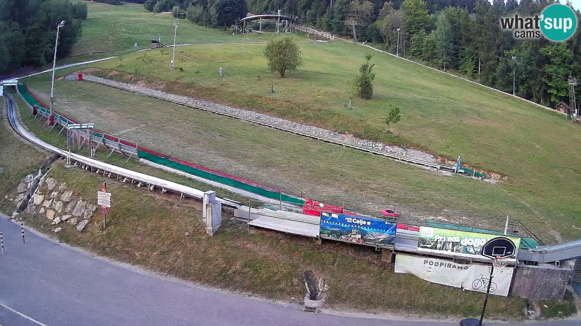 Celjska Koča – Blick vom Hotel