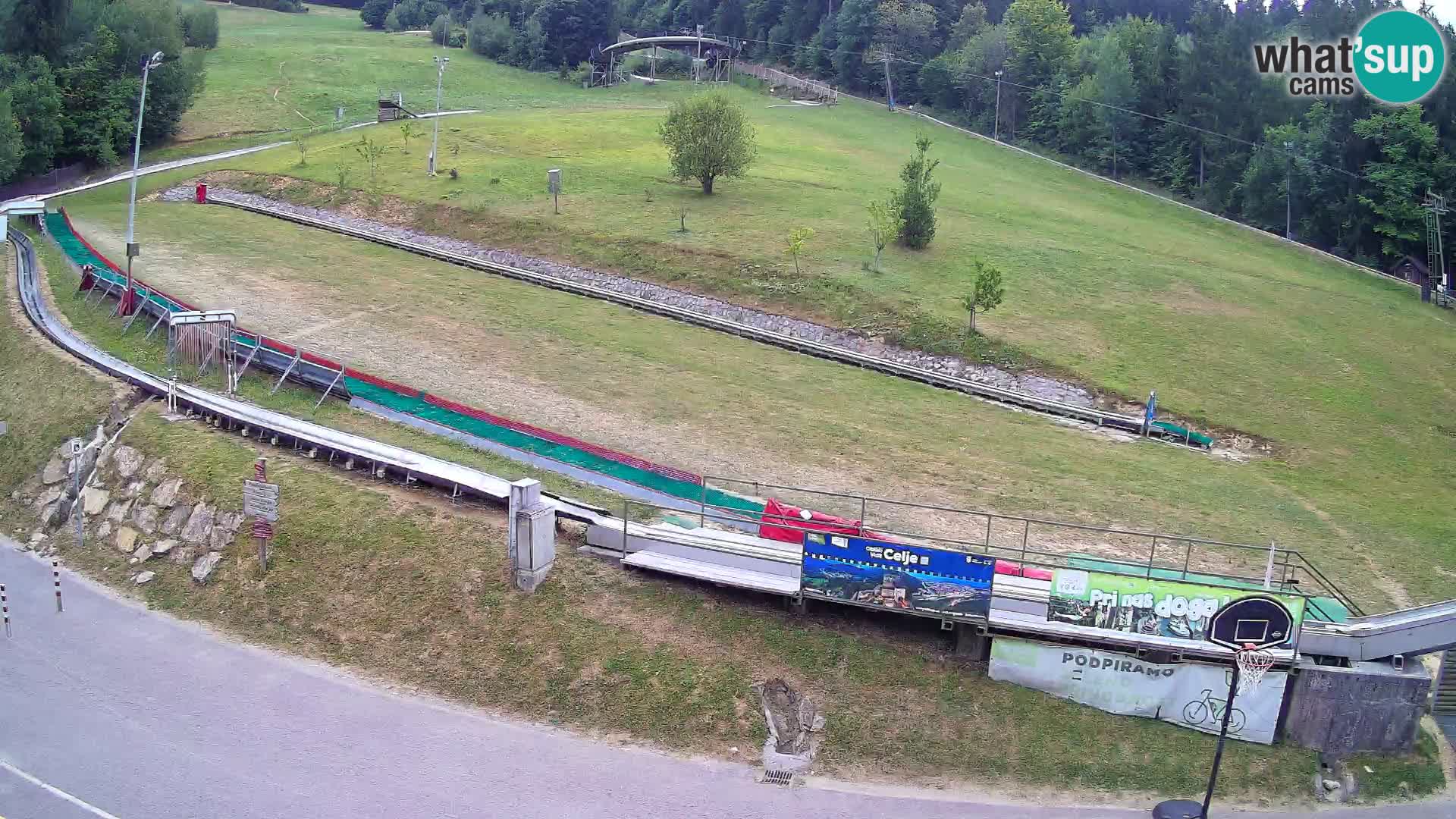 Celjska Koča – Blick vom Hotel