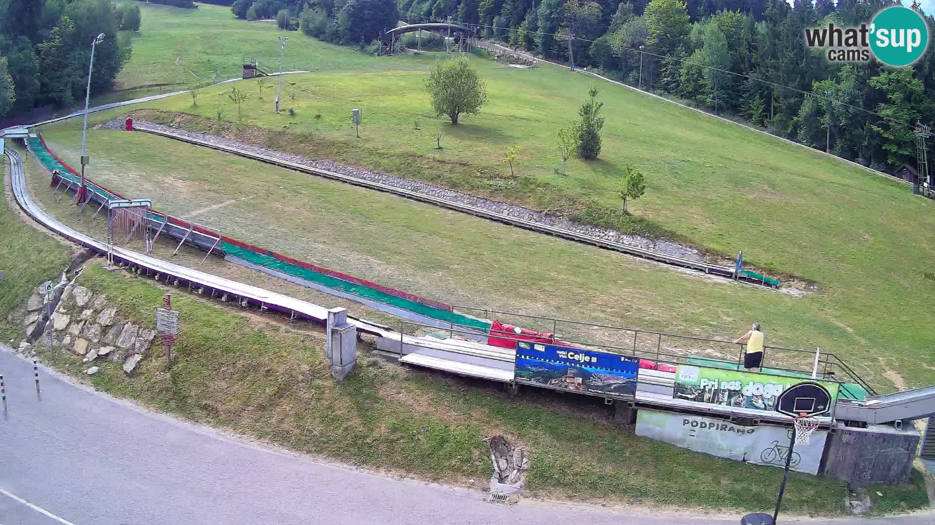 Celjska Koča – Blick vom Hotel
