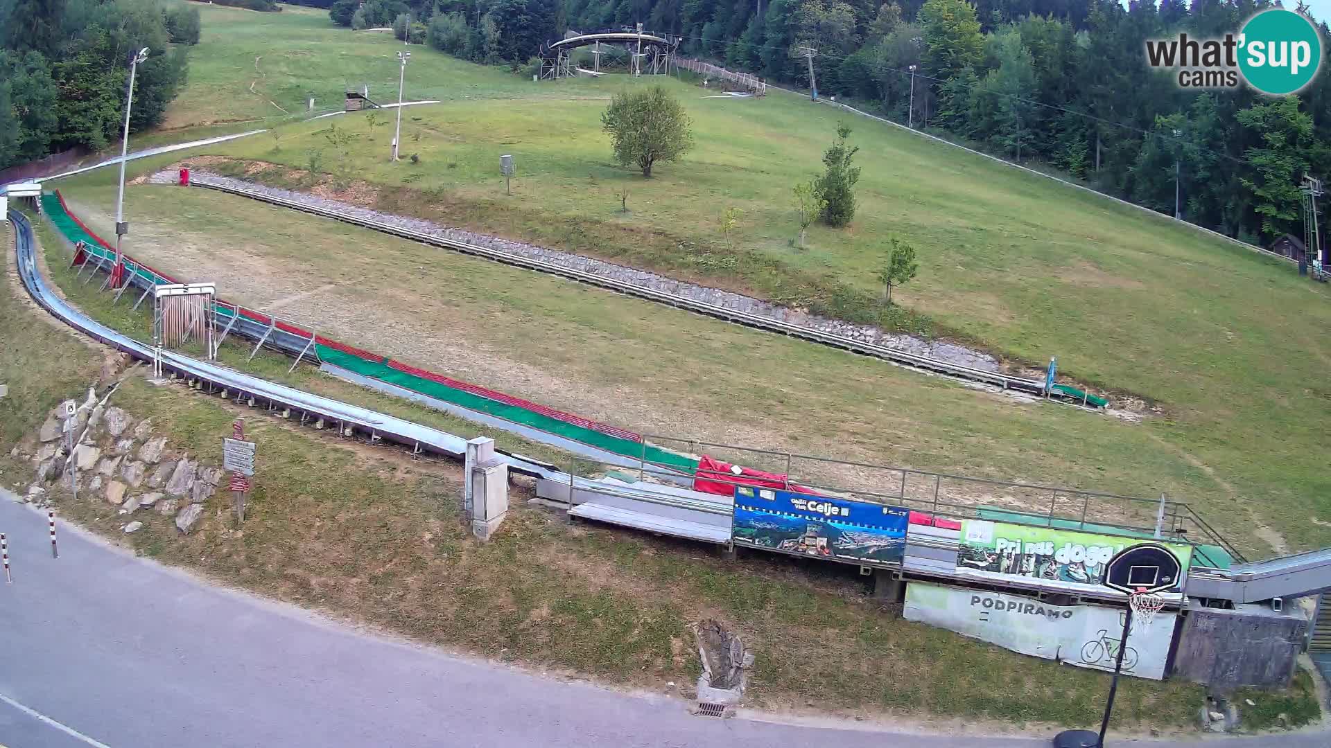 Celjska Koča – Blick vom Hotel