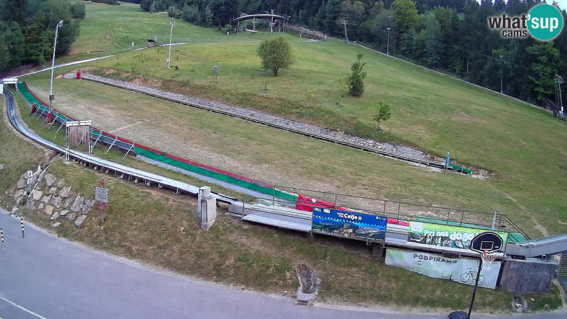Celjska Koča – Blick vom Hotel