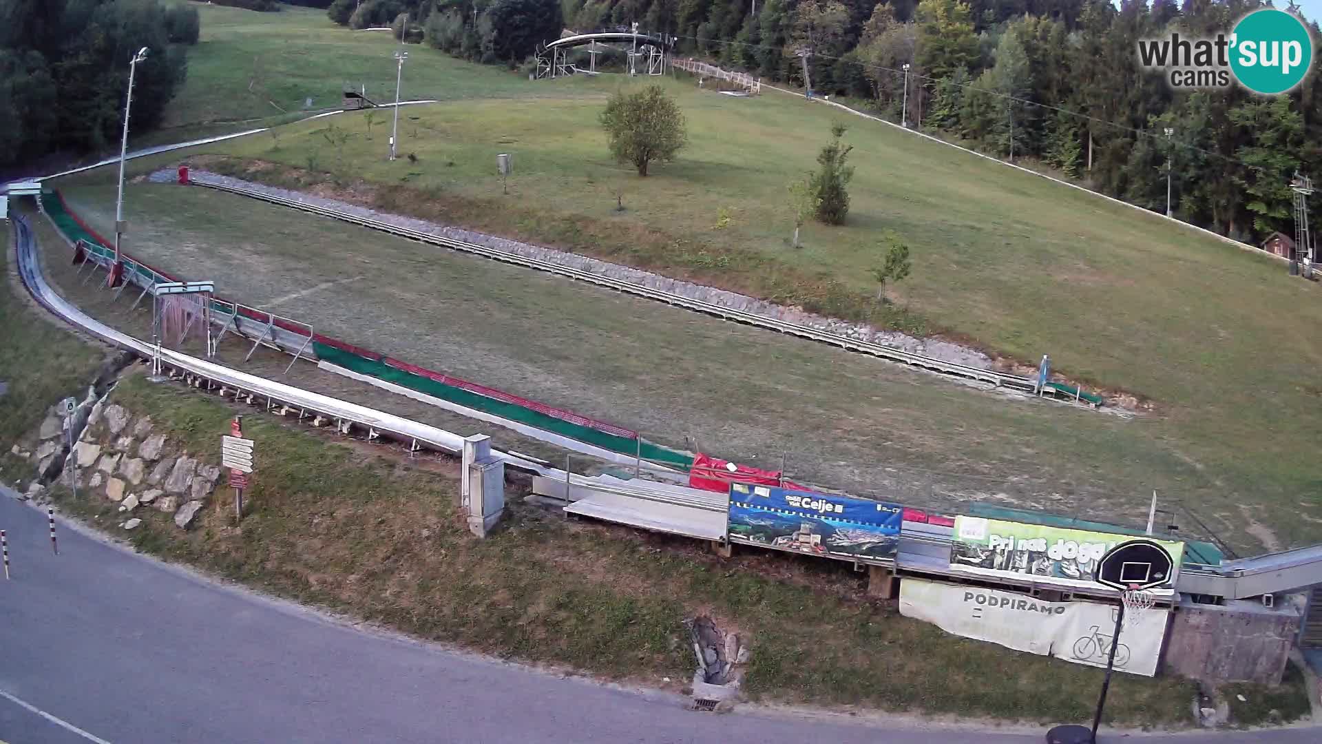 Celjska Koča – Blick vom Hotel
