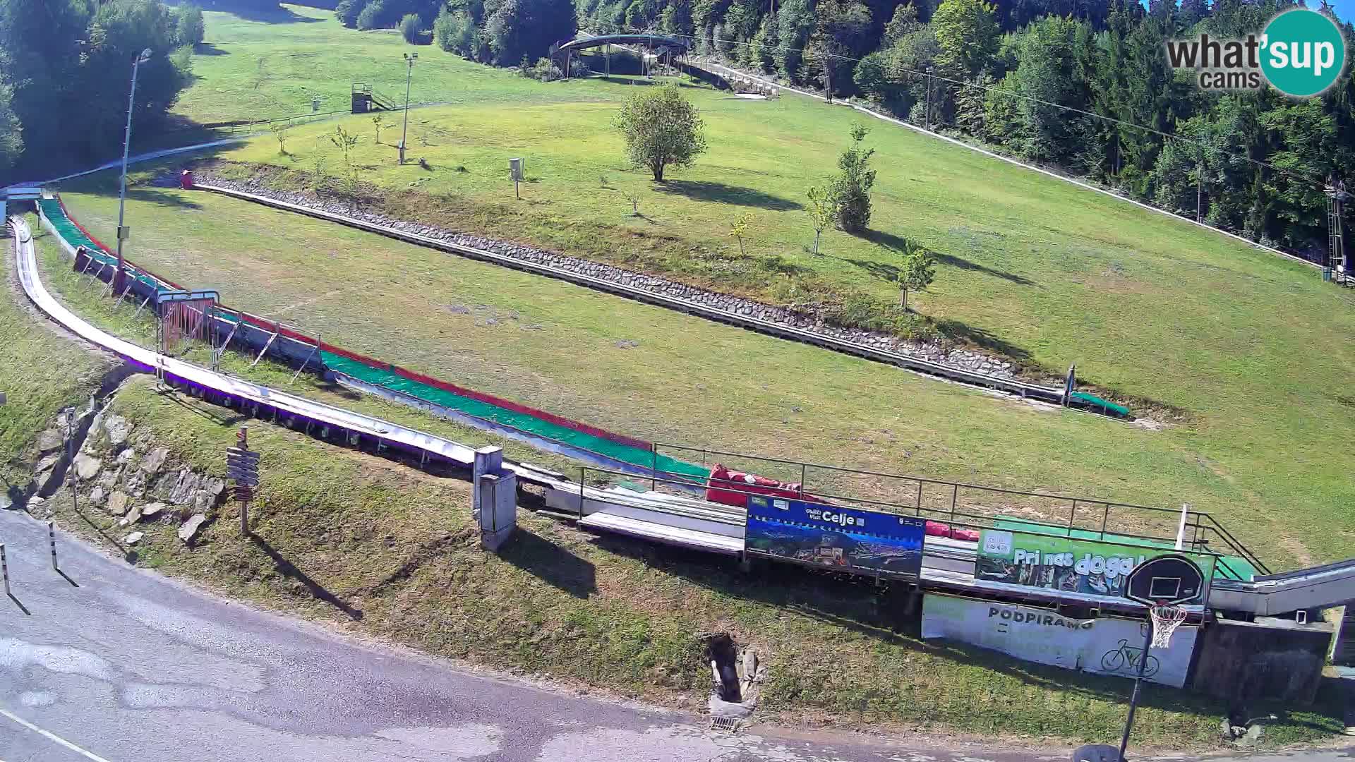 Celjska Koča – view from hotel – Celje – Slovenia