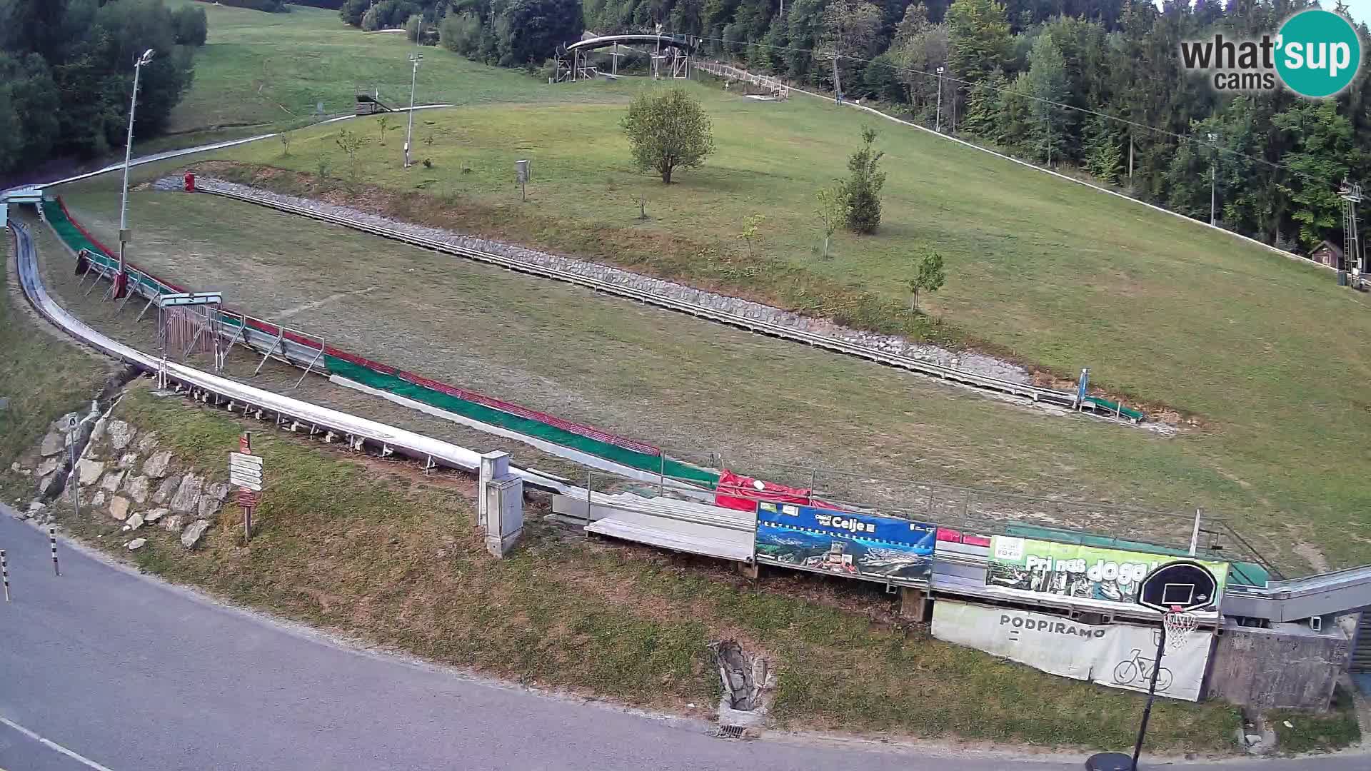 Celjska Koča – Blick vom Hotel