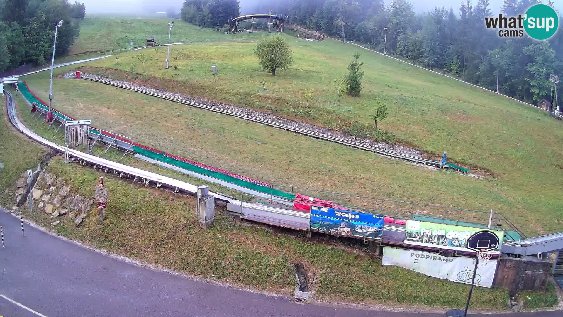 Celjska Koča – Blick vom Hotel