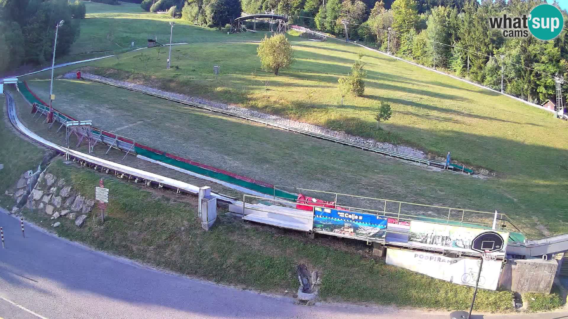 Celjska Koča – Blick vom Hotel