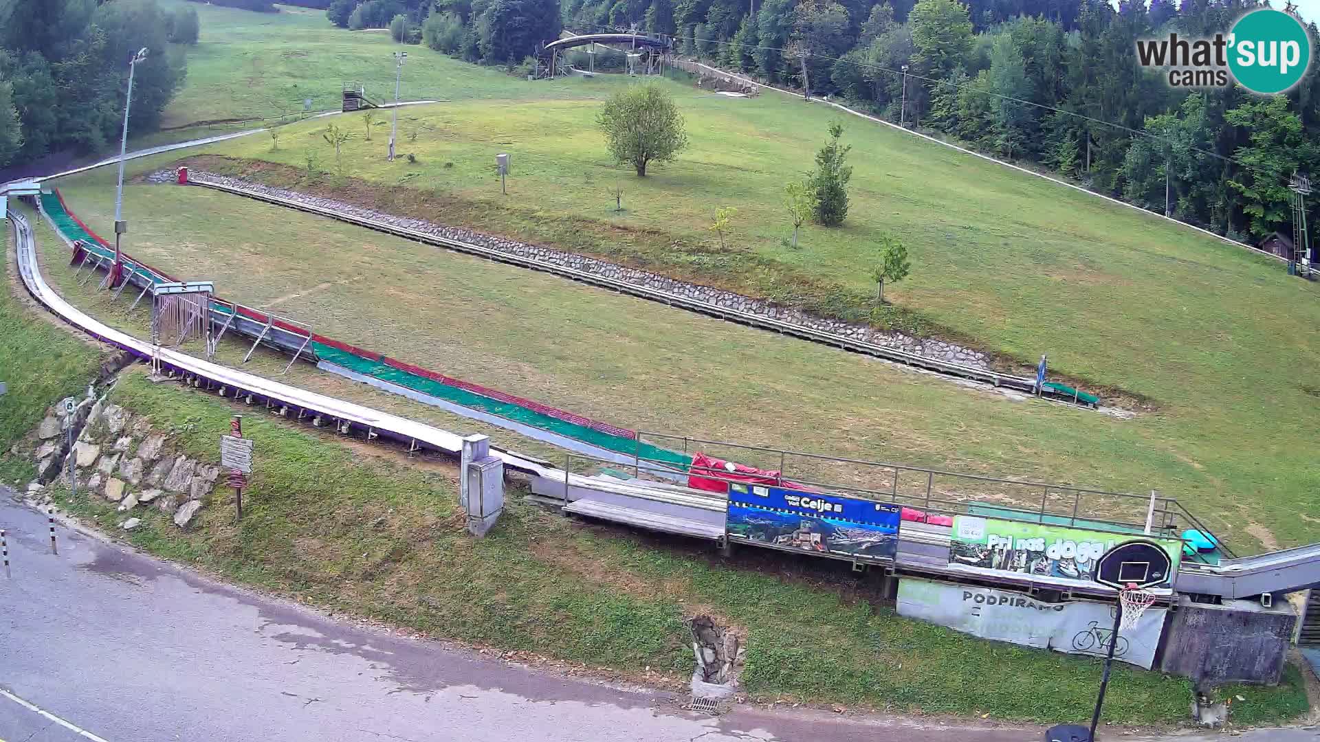 Celjska Koča – Blick vom Hotel