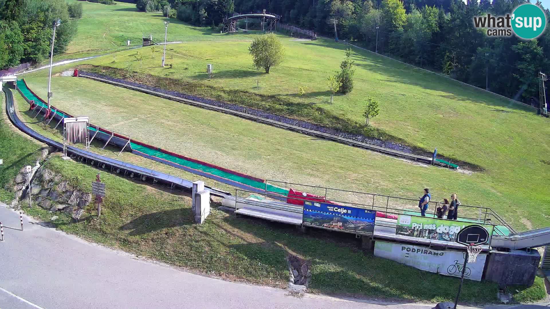 Celjska Koča – vista desde el hotel