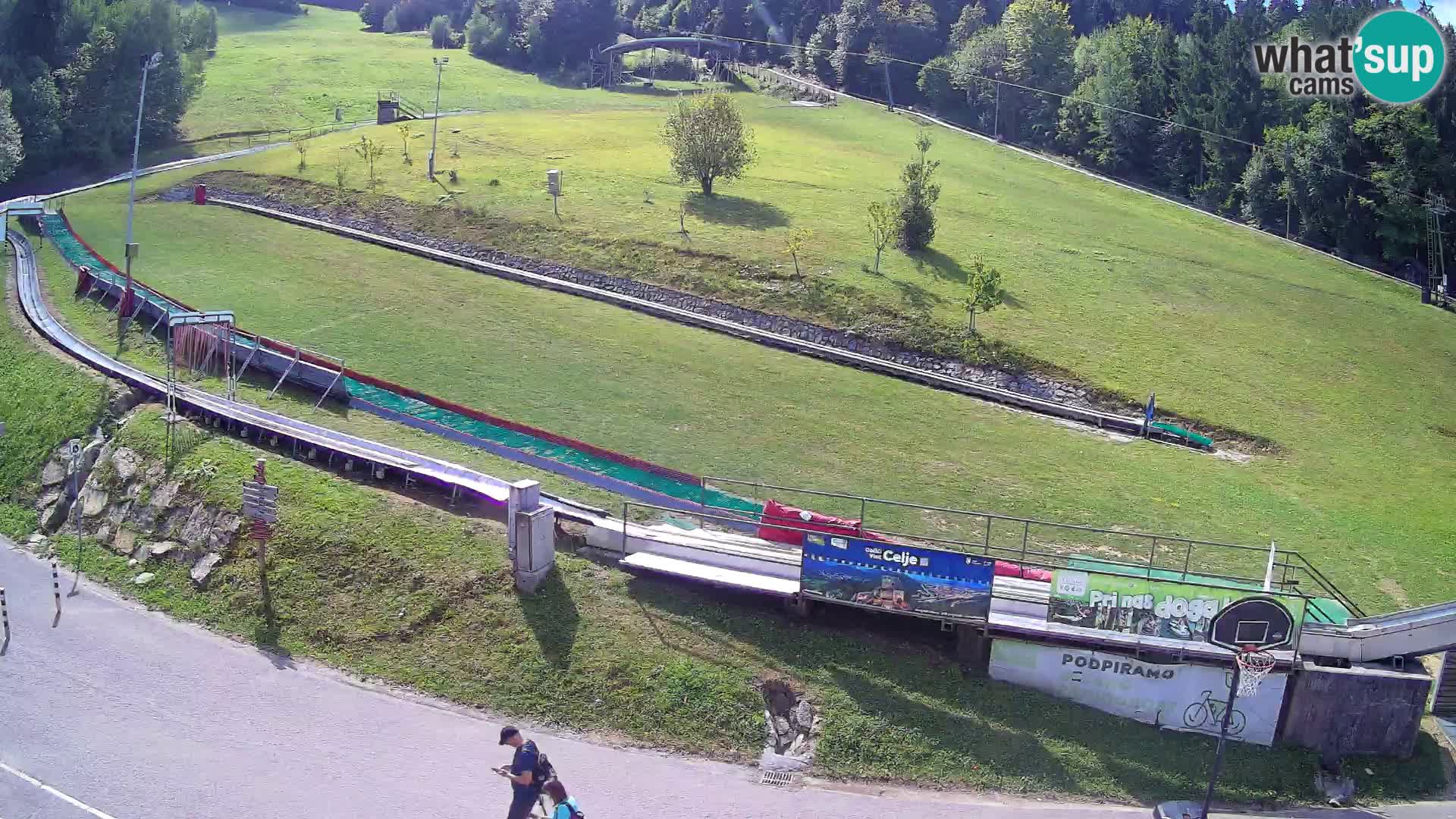 Celjska Koča – vista desde el hotel