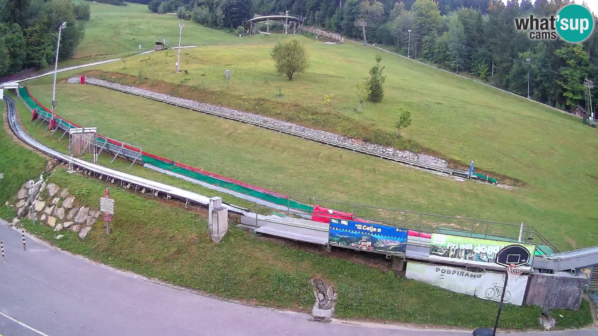 Celjska Koča – Blick vom Hotel