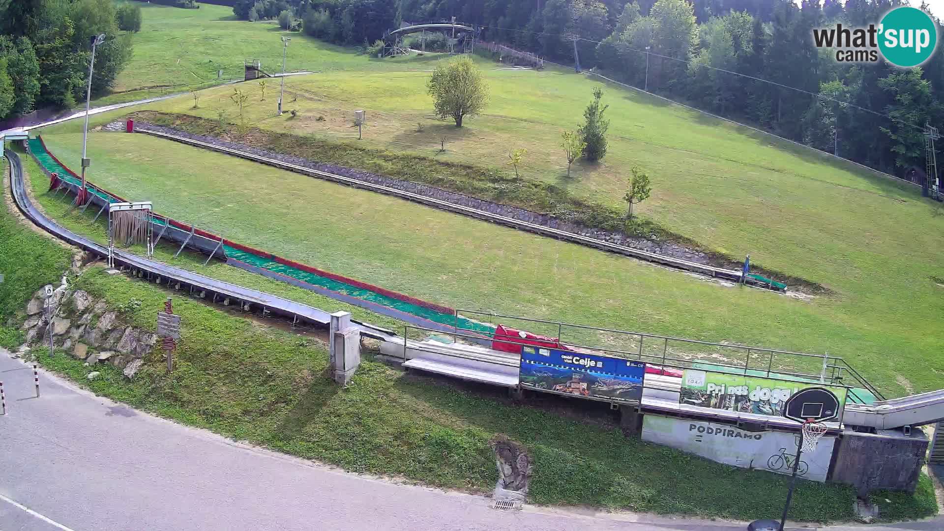 Celjska Koča – Blick vom Hotel