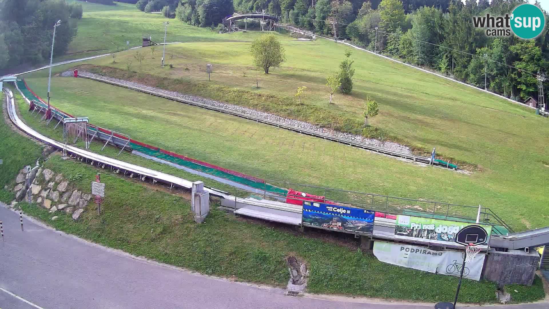 Celjska Koča – Blick vom Hotel