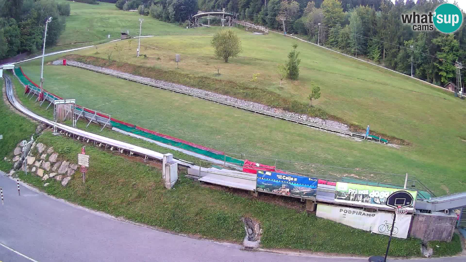Celjska Koča – Blick vom Hotel
