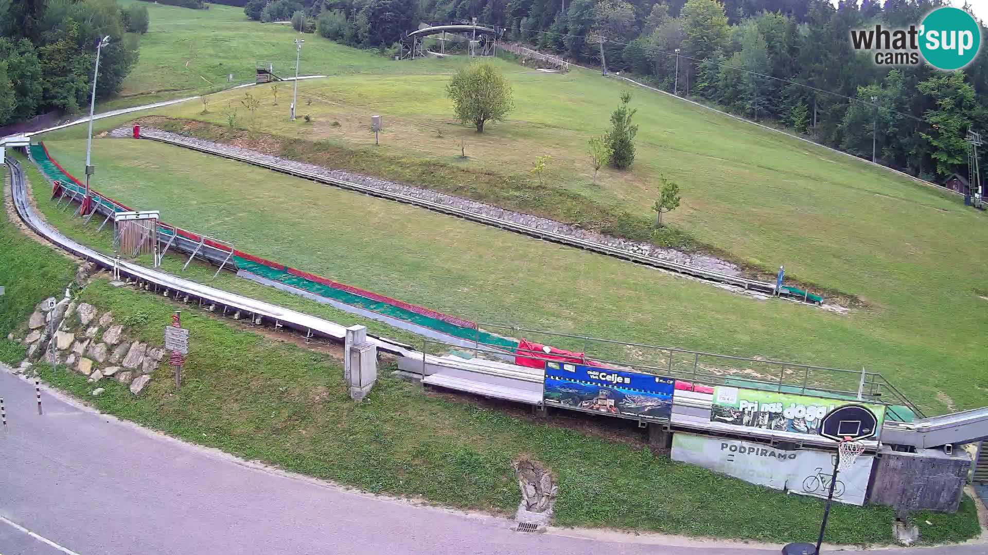 Celjska Koča – Blick vom Hotel