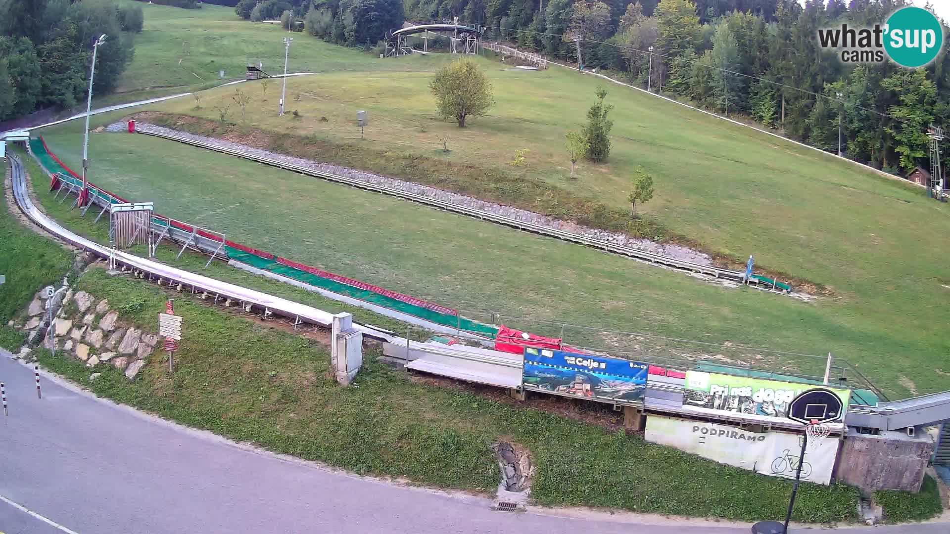 Celjska Koča – Blick vom Hotel