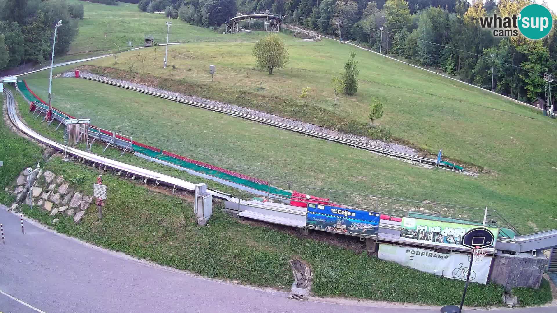 Celjska Koča – Blick vom Hotel