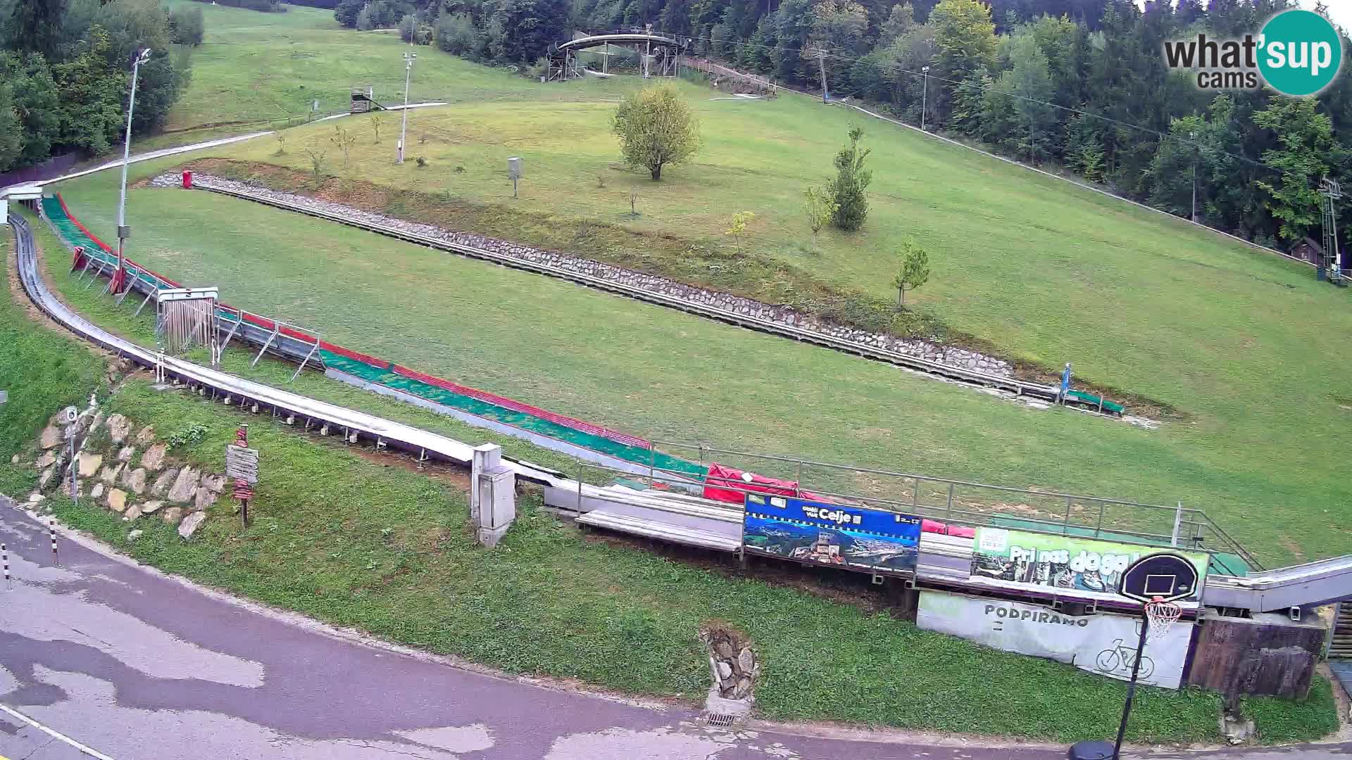 Celjska Koča – Blick vom Hotel