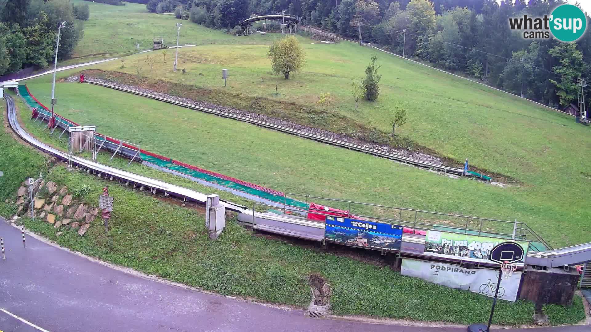 Celjska Koča – Blick vom Hotel