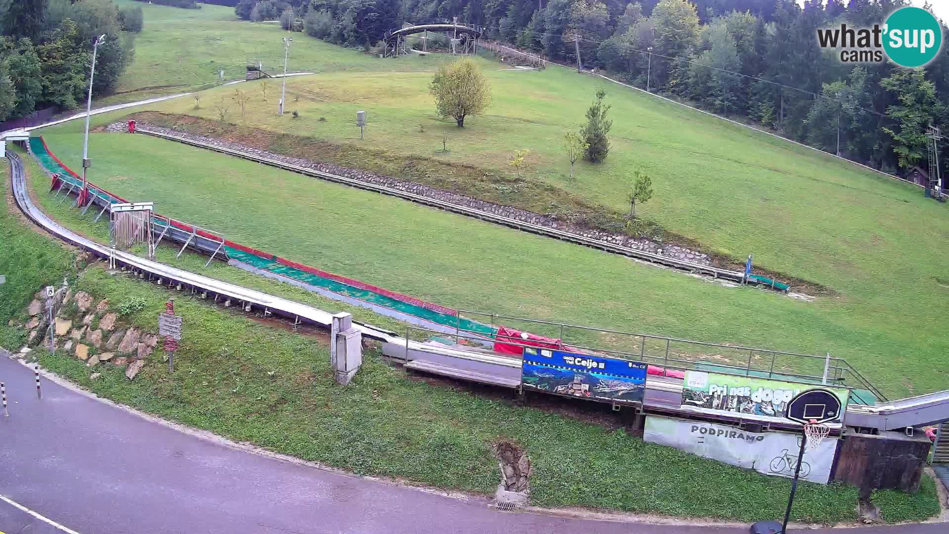 Celjska Koča – Blick vom Hotel