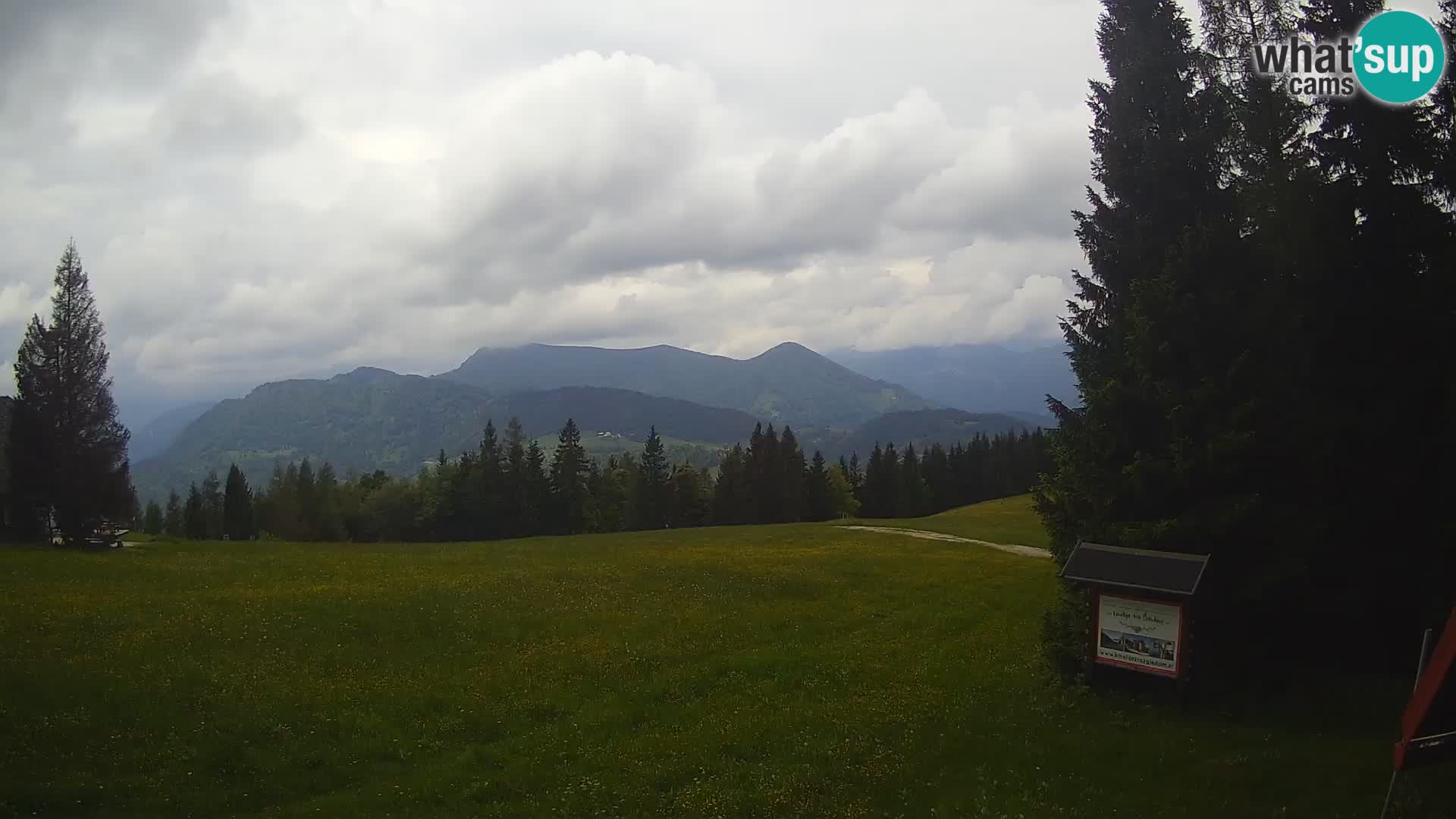 Škola skijanja Novinar – webcam skijalište Cerkno – Slovenija