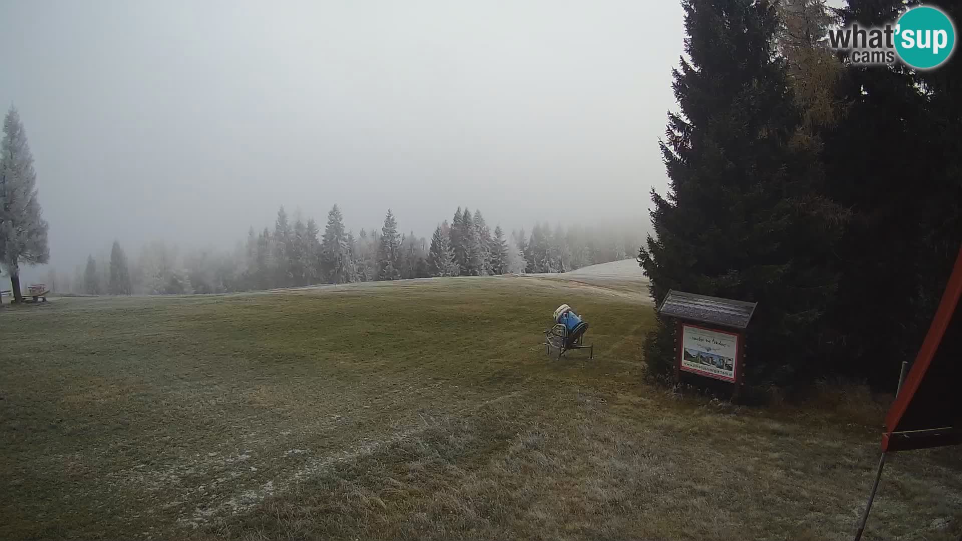 Škola skijanja Novinar – webcam skijalište Cerkno – Slovenija