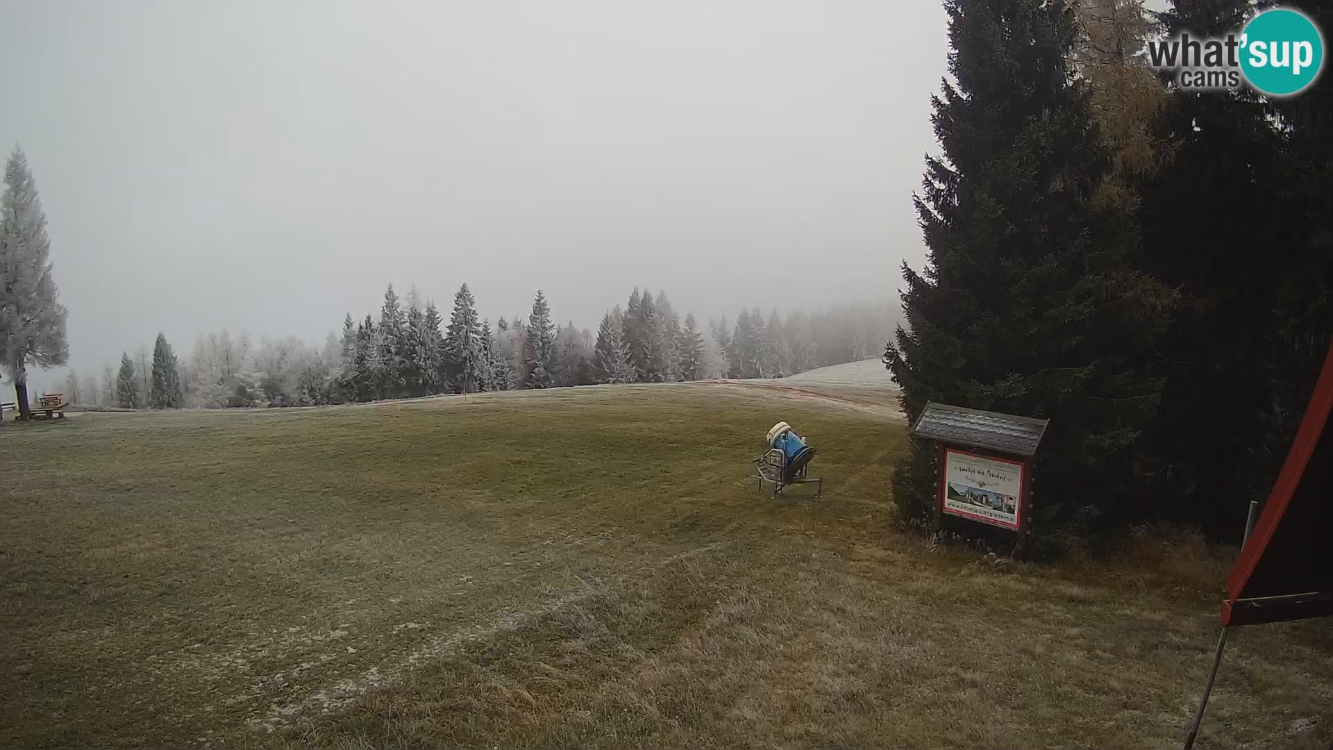 Škola skijanja Novinar – webcam skijalište Cerkno – Slovenija